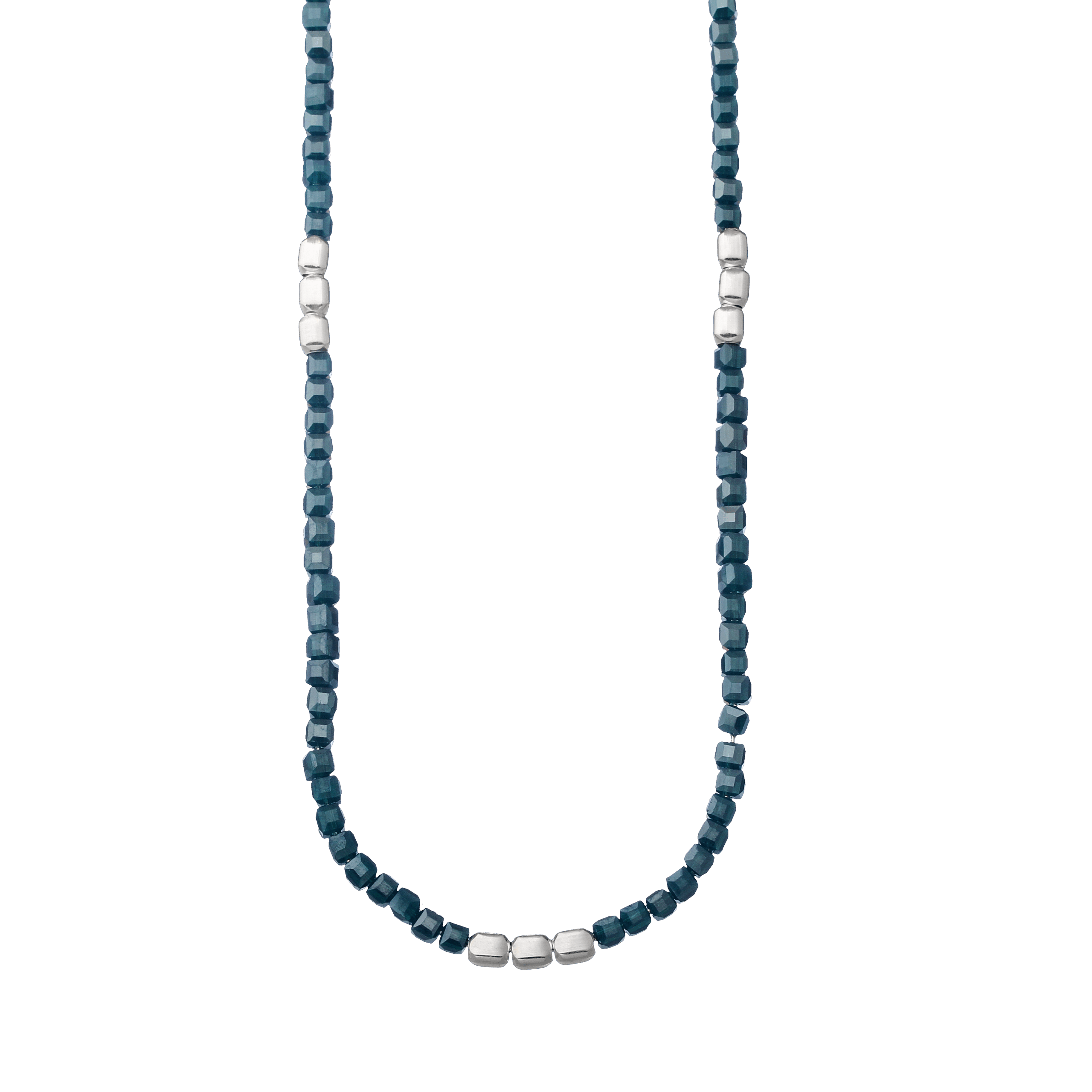 GIROCOLLO MEZZI CRISTALLI BLU